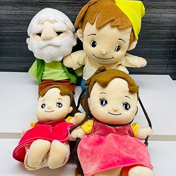アルプスの少女ハイジ　置物　©ZUIYO Amazon.co.jp: アルプスの少女ハイジ ぬいぐるみ セット ZUIYO